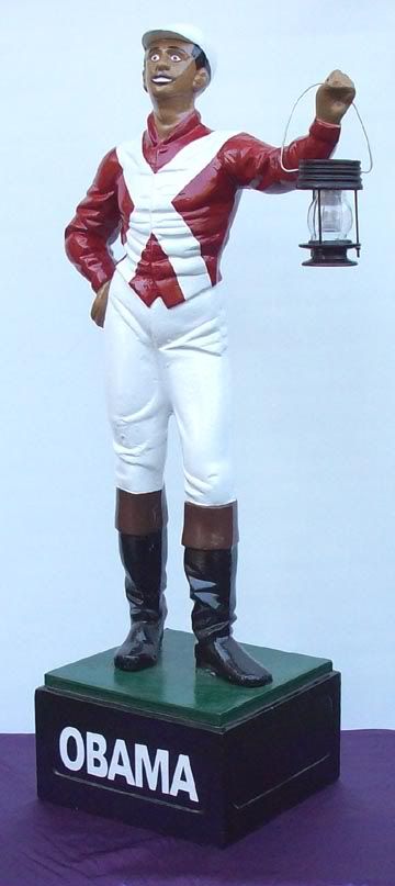 Not Barack obama pussy lawn jockey amusing piece Never impossible Barack obama pussy lawn jockey that would